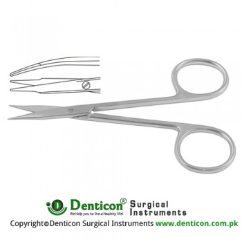 Stevens Tenotomy Scissor Curved - Blunt/Blunt Stainless Steel, 11 cm - 4 1/2"